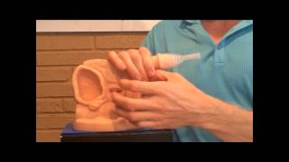 Catheter Video for applying a Male External Catheter Part 2 [upl. by Odilia]