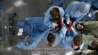 Stefania Spampinato as Carina Deluca on Greys Anatomy 19x12 p3 [upl. by Efinnej533]