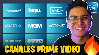 Todos los CANALES de PRIME VIDEO  Los MEJORES PRIME VIDEO CHANNELS [upl. by Chavez965]