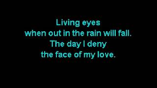 Living Eyes  Bee Gees  Karaoke [upl. by Yerag55]