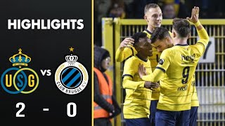 Union St Gilloise vs Club Brugge 20 Highlights  FC Bruges  Union SaintGilloise  Croky Cup 2024 [upl. by Price]