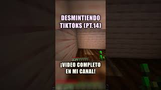 Probé 10 TikToks de MINECRAFT ✨PARTE 14✨ minecraft shorts trucos [upl. by Vitkun]