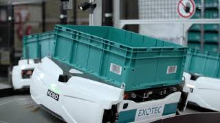 Skypod System by EXOTEC  Logistics Automation  Shuttles  LAC Conveyors amp Automation [upl. by Ert]