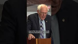 Bernie Sanders Introduces Resolution To Stop US From Sending More Weapons To Israel [upl. by Avehsile]