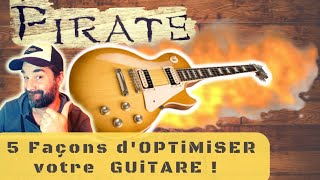 comment AMELIORER sa guitare  5 ASTUCES FACILES [upl. by Dareece]