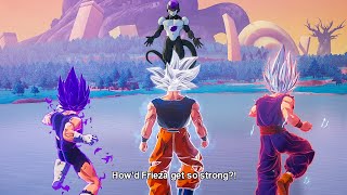 Dragon Ball Z Kakarot  Goku Vegeta amp Gohan vs Frieza Black DLC Story Mod [upl. by Mail]