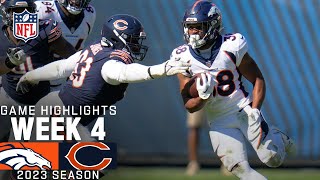 Denver Broncos vs Chicago Bears  2023 Week 4 Game Highlights [upl. by Bronder]