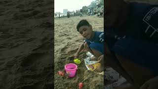 versova beach ⛱️ play time  fun [upl. by Orson]