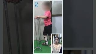 Cerebral Palsy child with genu recurvatum started walking with therapy amp minimal surgery [upl. by Yasmine]