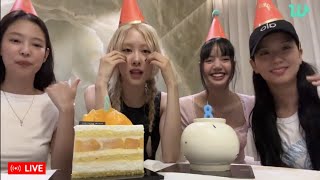 BLACKPINKs 8th Anniversary Weverse Live Event August 8 2024  BLACKPINK Celebrates 8th Anniversary [upl. by Enoved]