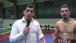 BoxingMagTV  Jordy WEISS vs Rudy SIBILO au gala de la Team Bloyer à Montoir [upl. by Chapnick]