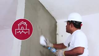 Instalación de muro de Tablacemento Durock [upl. by Naibaf]