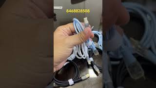 Led lightning cable shortvideo usbdatacable usbcable automobile [upl. by Gierc]