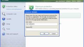 طريقه تفعيل ESET Nod32 Anti Viruswmv [upl. by Acinoev]