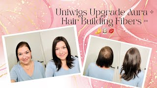 Uniwigs has hair building fibers now 🥳 [upl. by Am]