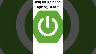 Why do we need spring boot [upl. by Ycnalc]