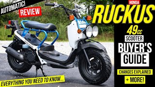 New Honda Ruckus Review  Best Scooter to Buy for Saving  at the Gas Pump [upl. by Maxma822]