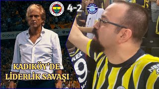 FENERBAHÇE VS ADANA DEMİRSPOR  KADIKÖYDE YENİ LİDER  4 İSTEDİLER KIRMADIK  STADYUM VLOGU [upl. by Etnoved]