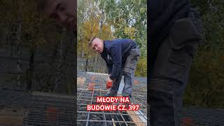 MŁODY NA BUDOWIE CZ 397 śmieszne praca humor kierownik bricklayer funnyvideo funny comedy [upl. by Silvia]