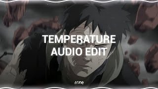 Temperature  sean paul Audio Edit [upl. by Malinda]