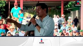 Peña Nieto propone tandas para ayudar a damnificados  Noticias con Yuriria Sierra [upl. by Llerihs85]