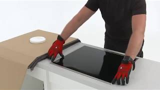 How to install your AEG Induction Hob  Worktop installation [upl. by Druci708]