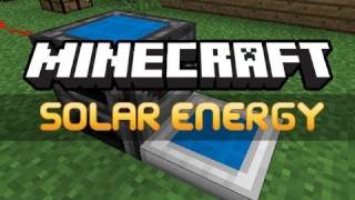 Minecraft Solar Energy Mod [upl. by Gawen]