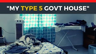 My Type 5 Government Quarter quotGroup Aquot Accommodation सरकारी आवास IAS IPS IRS IES House India SSC CGL [upl. by Petras]