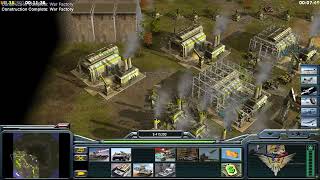 USA Command amp Conquer™ Generals Zero Hour gameplay 3vs5 Hard Army [upl. by Karas]