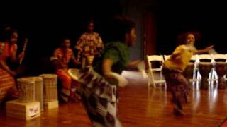 Sankofa Drum and Dance Company Performing Soko [upl. by Delmer]