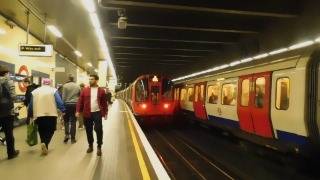 S7 District Line Trains at Aldgate East [upl. by Naened]