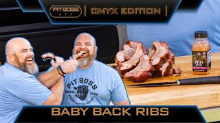 How to Smoke Baby Back Ribs on the Pit Boss Savannah Onyx Edition  Pit Boss Grills [upl. by Airemat687]