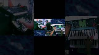 Electronic spacerock jam Moog Grandmother Arturia Microfreak Korg Triton [upl. by Longo]