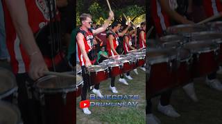 Bluecoats quads closer beats dci2024 drumline drumcorps [upl. by Hillari214]