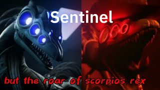 Murder Drones Sentinel but the roar of Scorpios Rex [upl. by Savanna]