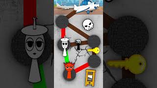 Incredibox Sprunki  NEW Escape from Scary Phase 2 vs Phase 1 Maze [upl. by Poppas48]