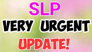 SLP Urgent Holders  SLP Coin Price Prediction Updates SLP Today Update [upl. by Nakashima]