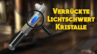 Die ungewöhnlichsten LichtschwertKristalle aus STAR WARS [upl. by Duthie182]