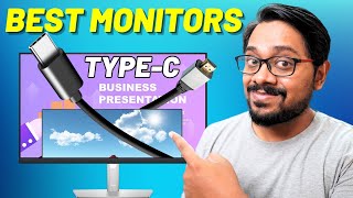 Best Monitors Under 10000 20000 and 30000 with TypeC Port and Speakers [upl. by Ran]