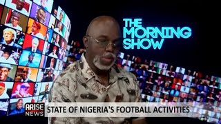 Infrastructural Deficit Behind Unprofitability of Football in Nigeria  Pinnick [upl. by Jeb407]