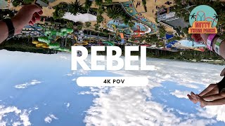 Rebel 4K POV  Gumbuya World Victoria Australia  OnRide Point Of View [upl. by Ainex]