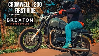 BRIXTON CROMWELL 1200 FIRST RIDE  Torquey Beast [upl. by Enilegna]