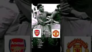 Arsenal 390 man united football trending arsenal edit goals manunited [upl. by Annora]