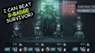 SBadge Survivor VS CBadge Dream Witch  Identity V Yidhra Picture Woman Limited Skin Gameplay [upl. by Atirehgram392]