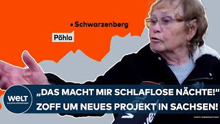 SACHSEN quotDas macht mir schlaflose Nächtequot Zoff um neues Projekt im Erzgebirge [upl. by Akinit]