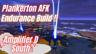 FORTNITE STW Plankerton endurance build AFK  Amplifier D South  Fortnite Save The World [upl. by Kurzawa134]