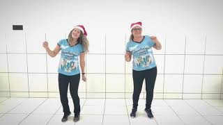 Coreografia da música Feliz Natal  MALOUCOS [upl. by Neirda]