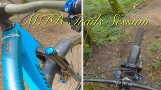 Troserch Woods Mountain Bike Session Main Line Basha amp Twpsin Trail [upl. by Manon192]