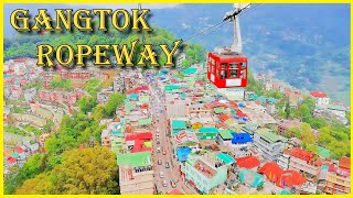 Gangtok Ropeway  Cable Car Ride in Gangtok Sikkim  Gangtok Ropeway Ticket Price [upl. by Ianaj]