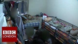 Dangerous overcrowding in London homes – BBC London News [upl. by Draneb]